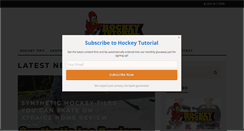 Desktop Screenshot of hockeytutorial.com